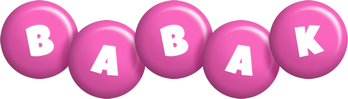 Babak candy-pink logo