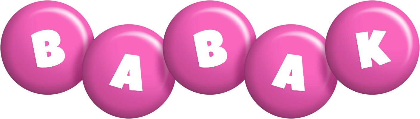 Babak candy-pink logo