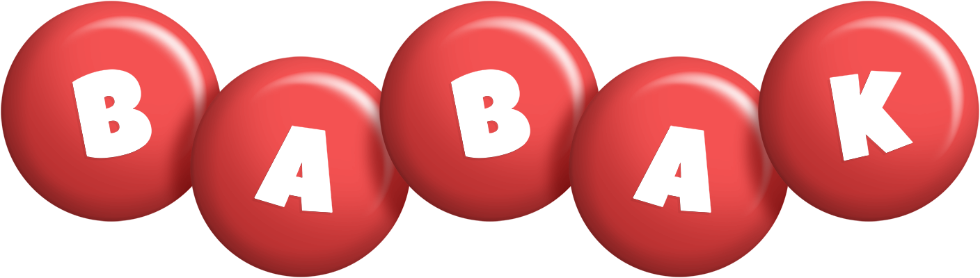 Babak candy-red logo