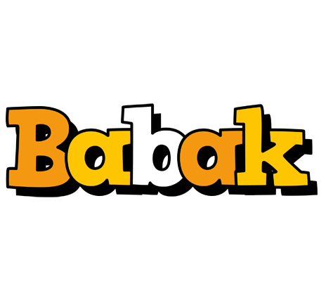 Babak cartoon logo
