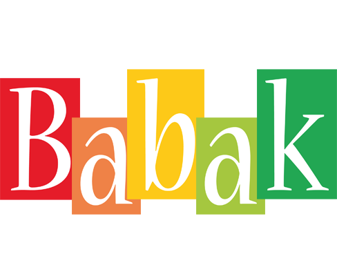 Babak colors logo