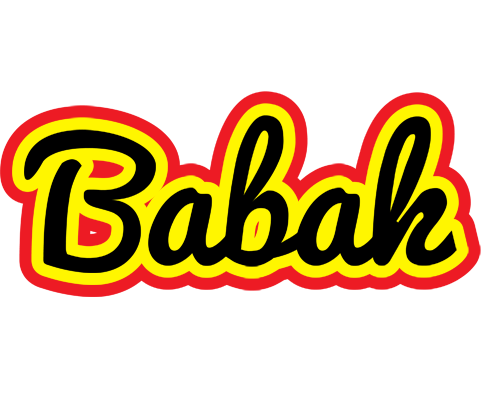Babak flaming logo