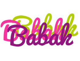 Babak flowers logo