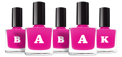 Babak nails logo