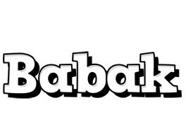 Babak snowing logo