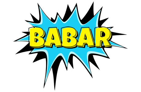 Babar amazing logo