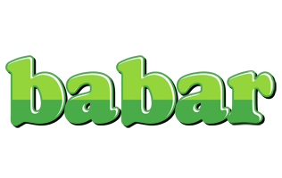 Babar apple logo