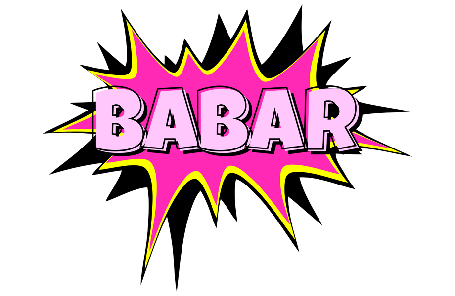 Babar badabing logo