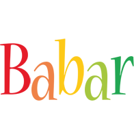 Babar birthday logo