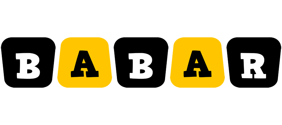 Babar boots logo