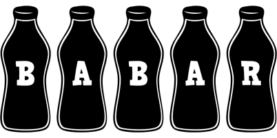 Babar bottle logo
