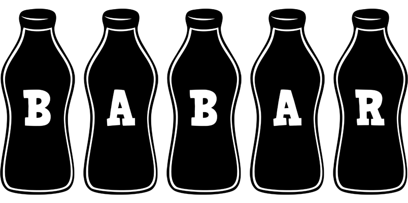 Babar bottle logo