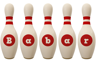 Babar bowling-pin logo