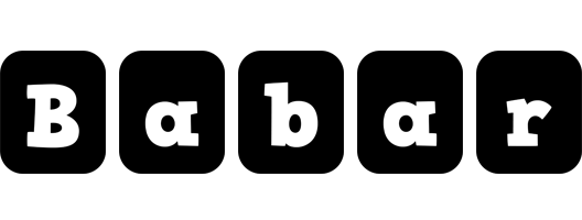 Babar box logo