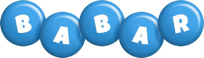 Babar candy-blue logo