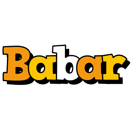 Babar cartoon logo
