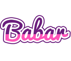 Babar cheerful logo