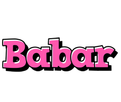 Babar girlish logo