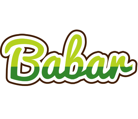 Babar golfing logo