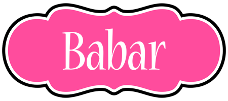 Babar invitation logo