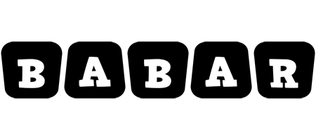 Babar racing logo