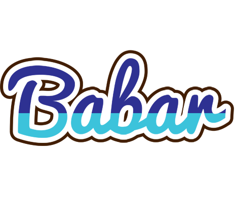 Babar raining logo