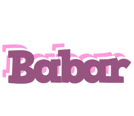 Babar relaxing logo