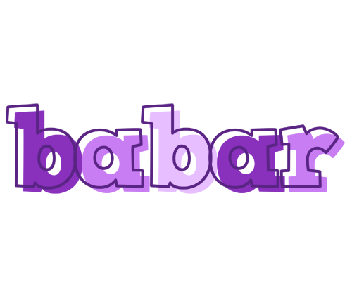 Babar sensual logo