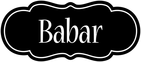 Babar welcome logo