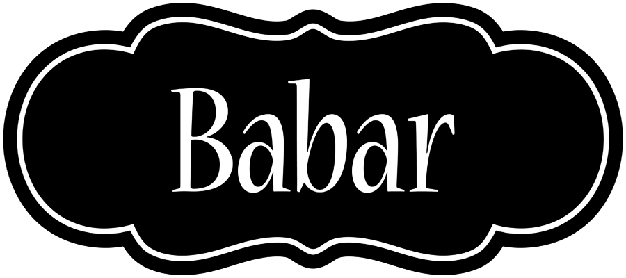 Babar welcome logo