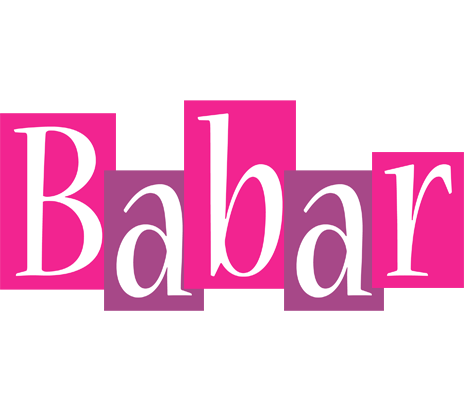 Babar whine logo