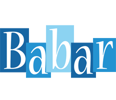 Babar winter logo