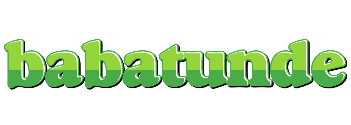Babatunde apple logo