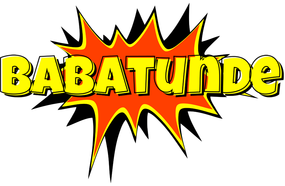Babatunde bazinga logo