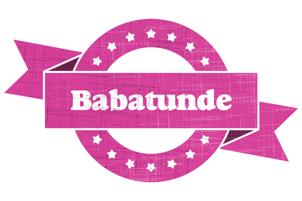 Babatunde beauty logo