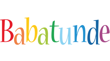 Babatunde birthday logo