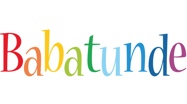 Babatunde birthday logo
