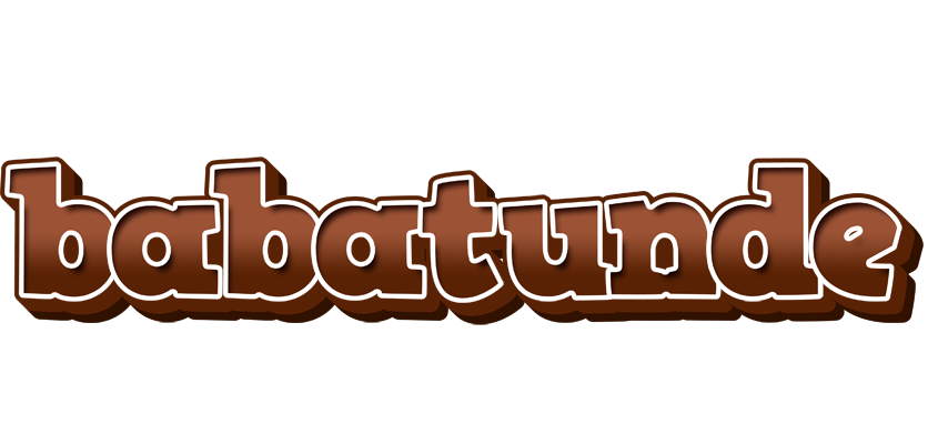 Babatunde brownie logo