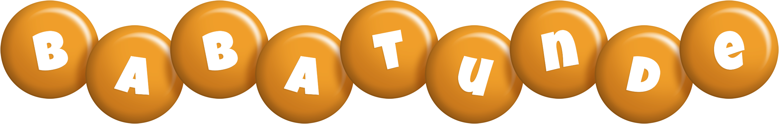 Babatunde candy-orange logo