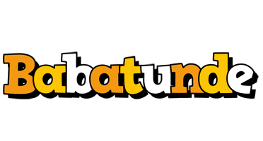 Babatunde cartoon logo