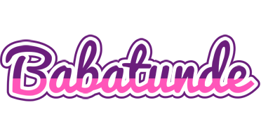 Babatunde cheerful logo