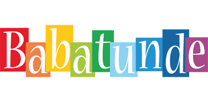 Babatunde colors logo