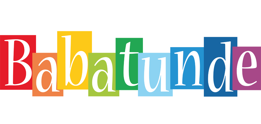 Babatunde colors logo