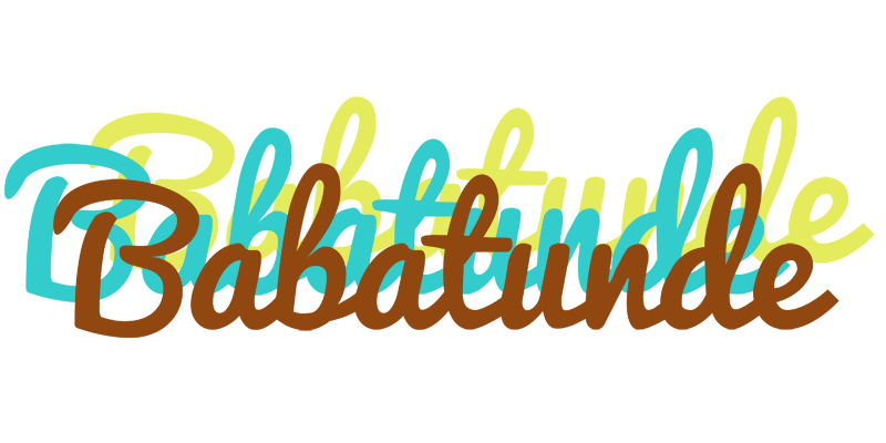 Babatunde cupcake logo