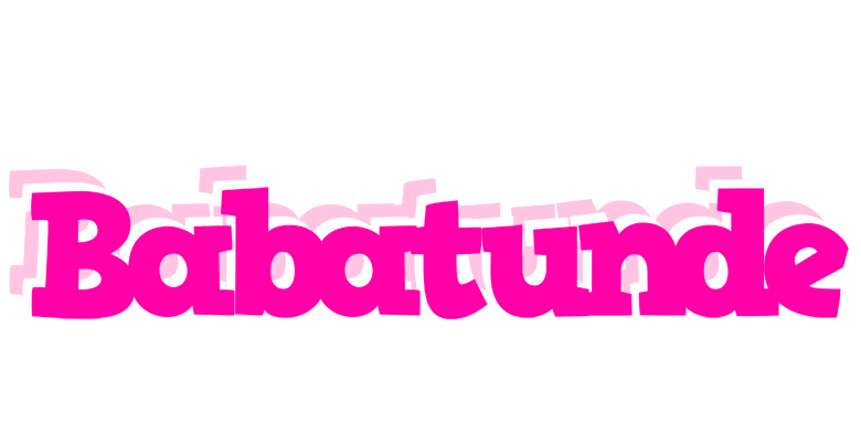 Babatunde dancing logo