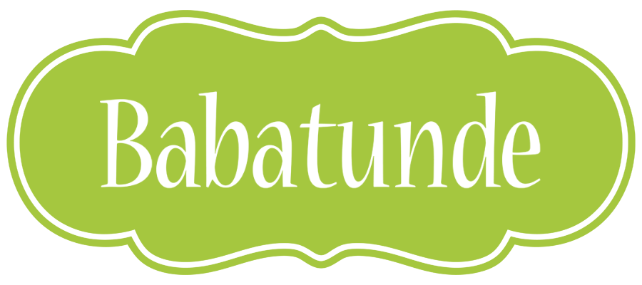 Babatunde family logo