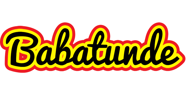 Babatunde flaming logo