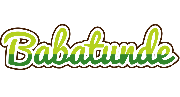 Babatunde golfing logo