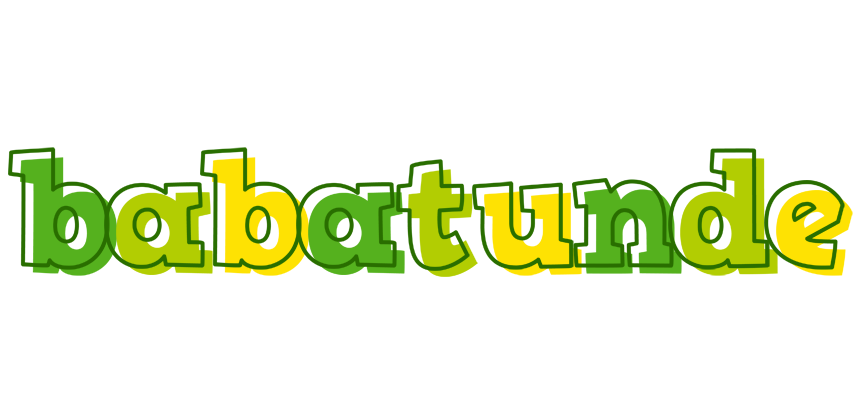 Babatunde juice logo