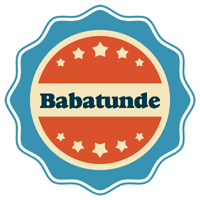 Babatunde labels logo